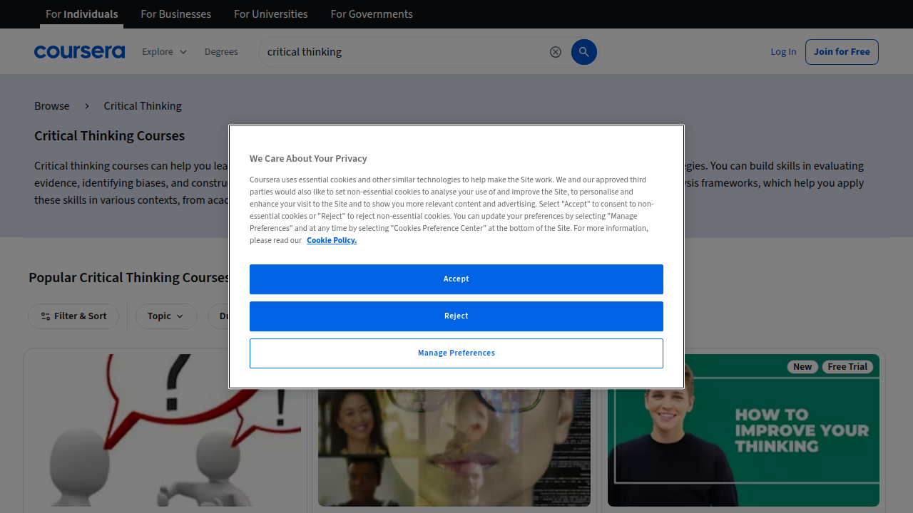 Discover university-level courses on Coursera, providing structured assignments and peer-reviewed projects to build critical thinking.