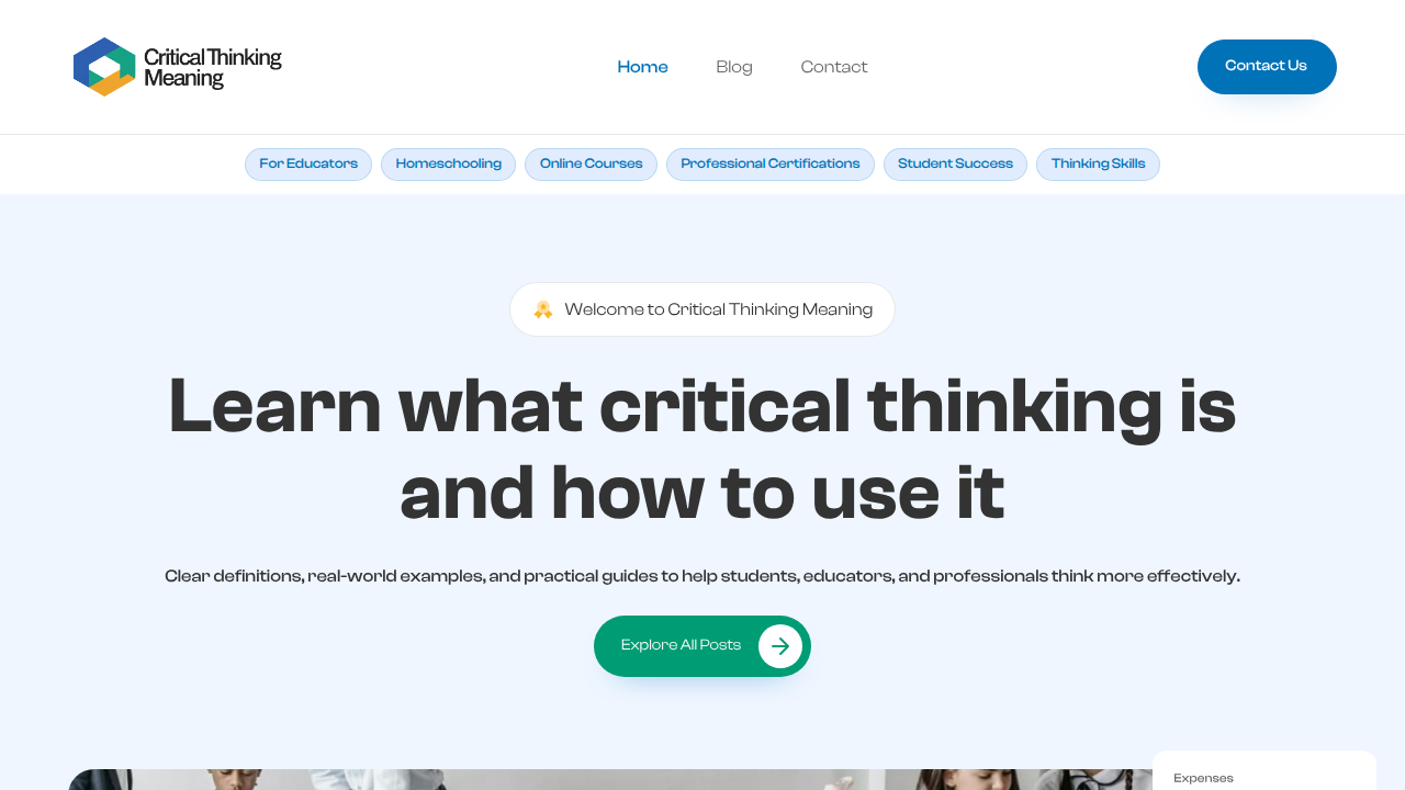 Explore guides and resources on critical thinking, essential for well-rounded online education programs.