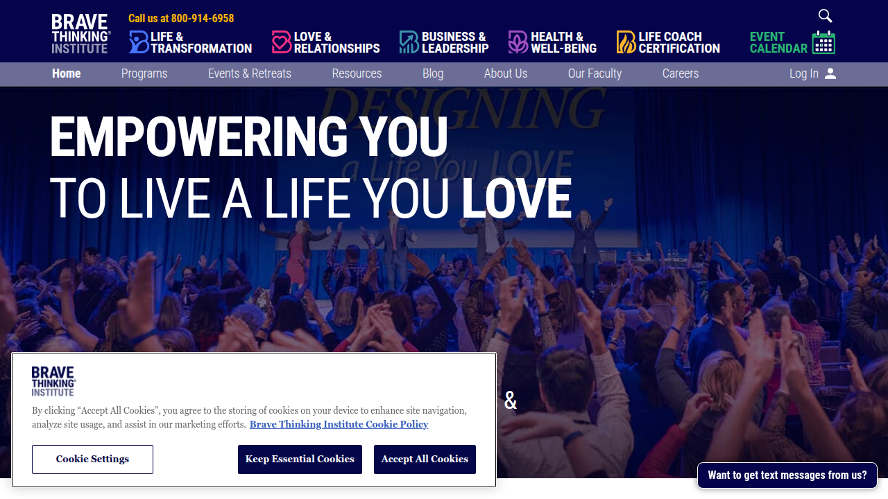 Explore the Brave Thinking Institute's official website, a hub for personal growth and transformational programs aimed at sharpening critical thinking.