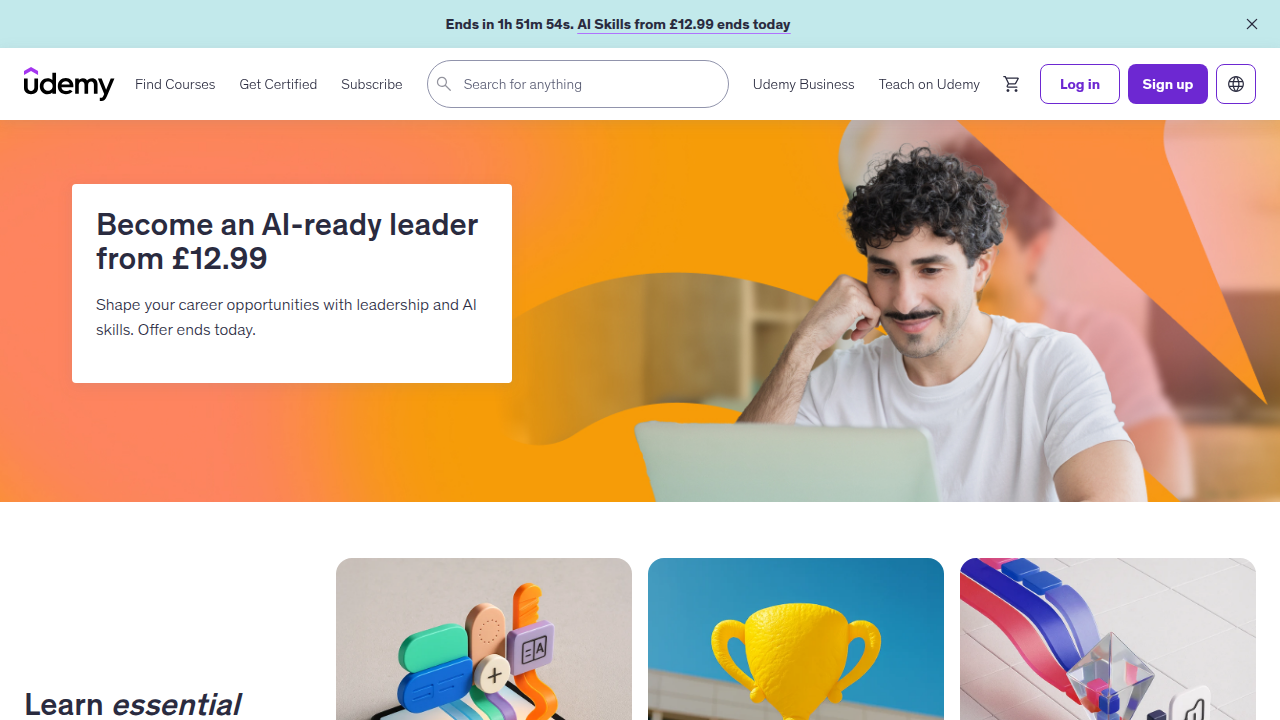 Discover Udemy's vast marketplace of online courses, including those focused on critical thinking, logic, and decision-making.