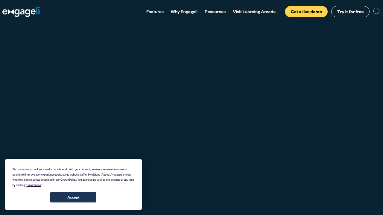A visual example of a platform dedicated to active learning methodologies, enhancing knowledge retention.