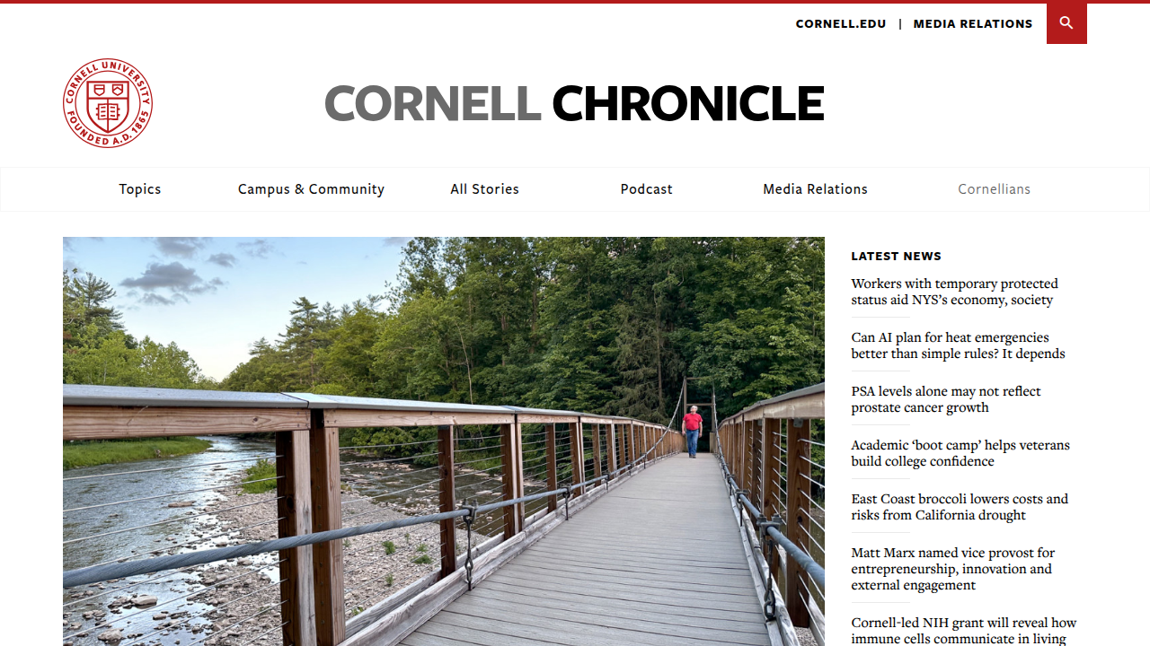 Stay updated with research and educational developments from Cornell University, a leading institution.